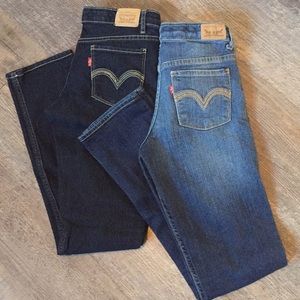 Bundle 2 pairs Girls Levi’s Skinny Jeans